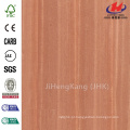 JHK-004P Acordeão de Preço Baixo 4 Flat Panels América Apartamento Livingroom Madeira Sapelli Veneer Natural Door Skin